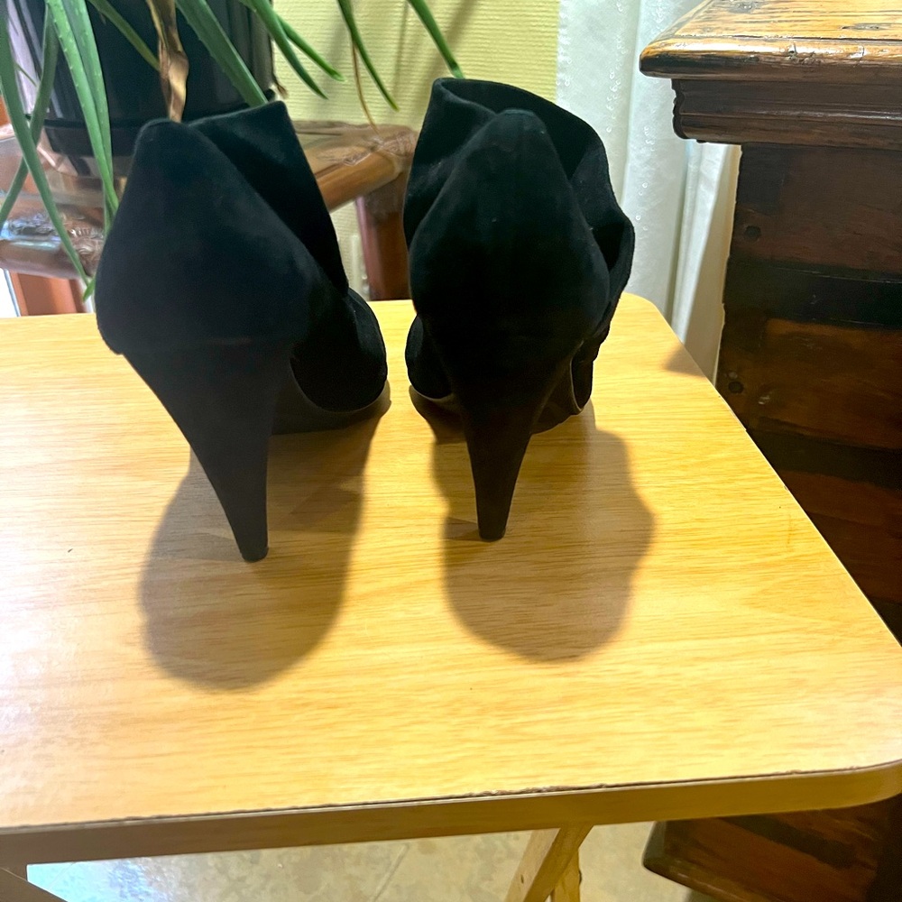 Coach Black Ankle Heel Booties - Picture 3 of 6